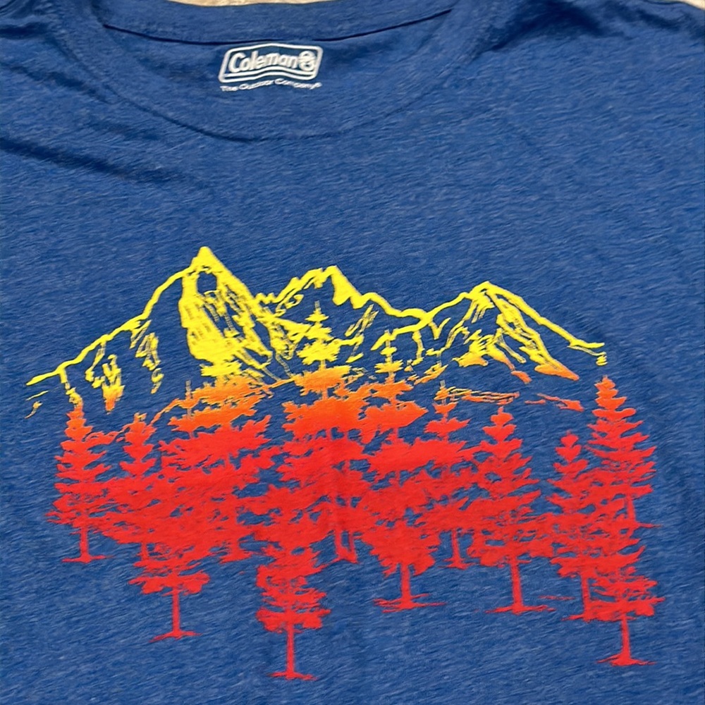 ❤️4/$20 Mens XL Coleman t-shirt EUC - Picture 2 of 4